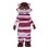 Smiling Cartoon Cheshire Cat Mascot Costume 