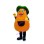 Smiling Lady Avocado Mascot Costume 