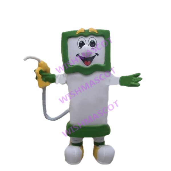 Adult Cartoon Fuel Dispenser Mascot Costume For Halloween Party