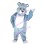 Blue Bear Mascot Costume 