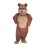 Lovely Brown Bear Mascot Costume 