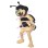 Fierce Bee Mascot Costume For Adult