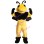 Power Bee Mascot Adult Costume 