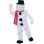 Mr. Snowman Mascot Costume For Adult 