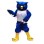 College Power Blue Owl Mascot Costume 