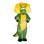 Innocent Green Triceratops Mascot Adult Costume 