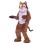 Timid Tiger Mascot Costume 
