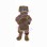 Amiable Brown Hound Mascot Costume 