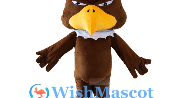 Adult Cartoon Pirate Hawk Mascot Costume