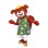 Happy Girl Squirrel Mascot Costume 
