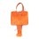 Deluxe Orange Hermes Bag Lightweight Mascot Adult Costume For Halloween Party