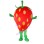 Deluxe Strawberry Mascot Adult Costume 