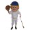 Optimistic Baseball Kid Mascot Costume 