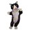 Adorable Tuxedo Cat Mascot Costume 