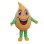 Adult Cartoon Orange Mango Mascot Costume 