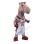Fierce Basketball Brown Horse Mascot Costume 
