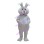 Lively White Rabbit Mascot Costume 