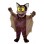 Lovely Brown Bat Mascot Costume 