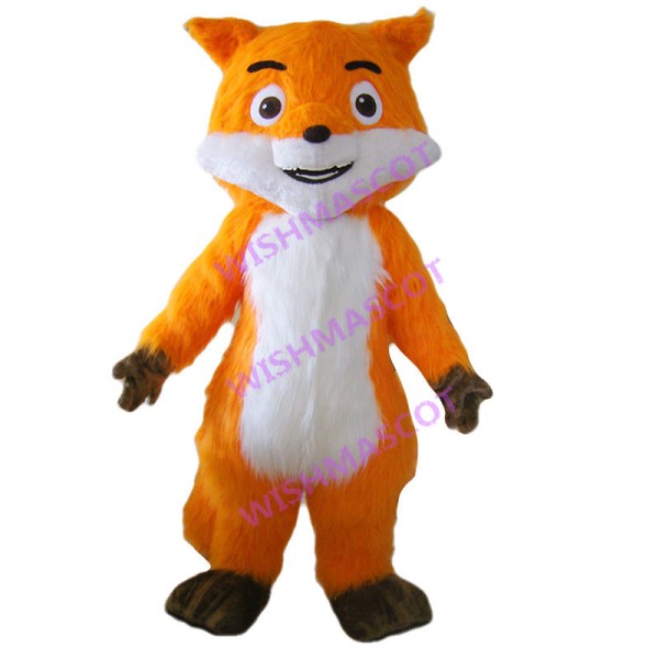 Adorable Orange Fox Mascot Costume 