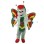 Adult Cartoon Green Butterfly Mascot Costume 