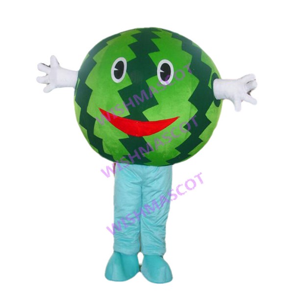 Lightweight Cartoon Watermelon Mascot Costume 