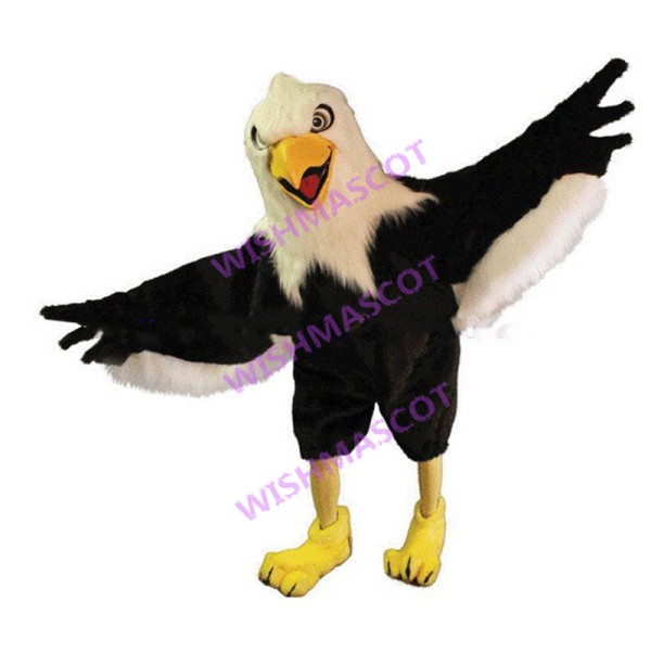 Flying Bald Eagle Mascot Costume 