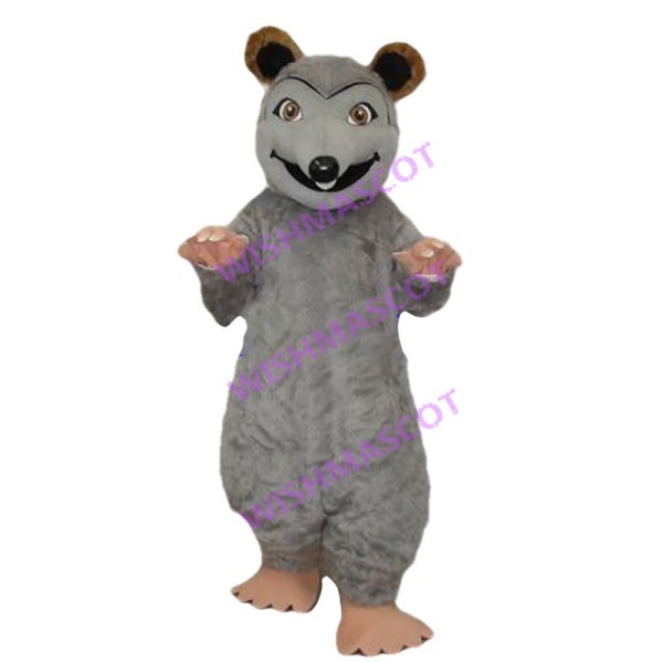 Grey Rat Mascot Costume 