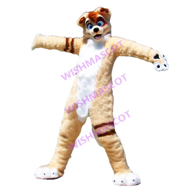 Lovely Beige Dog Mascot Costume 