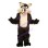 Best Black Husky Mascot Costume 
