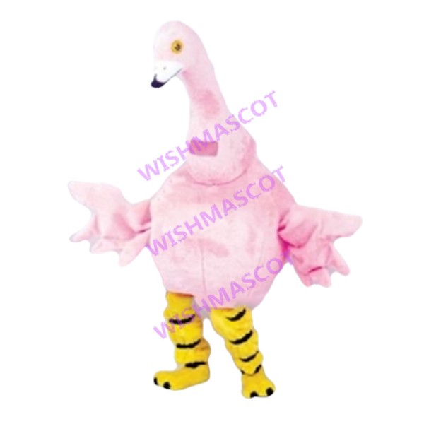Pink Flamingo Lightweight Mascot Costume 