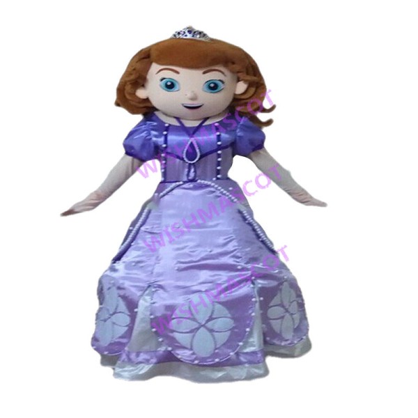 Princess Sofia Mascot Costume 