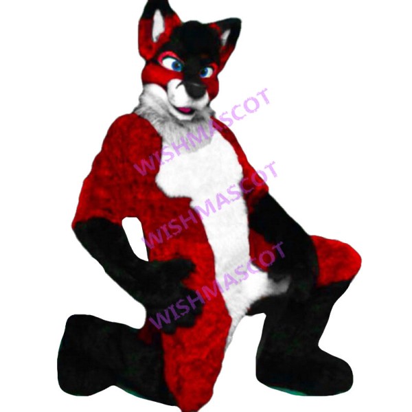 Red Fox Mascot Adult Costume 