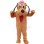 Lovely Pluto Dog In Pink Hat Mascot Costume 