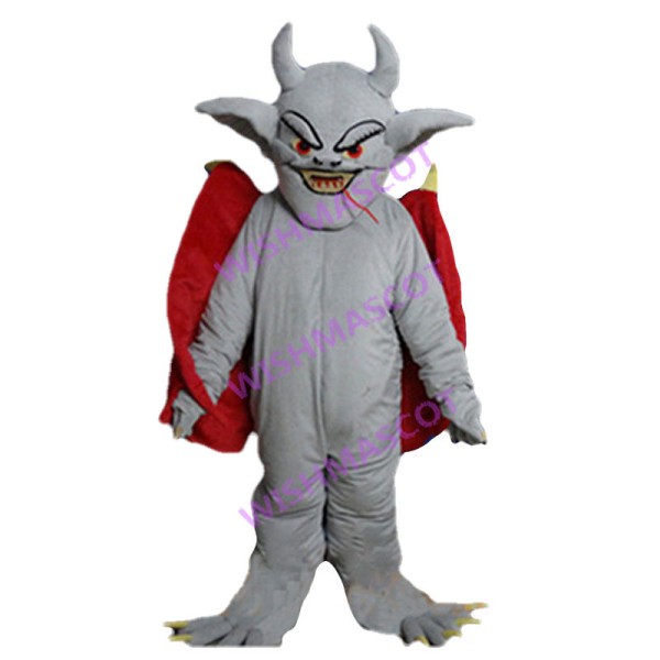 Gray Bat Devil Mascot Costume 