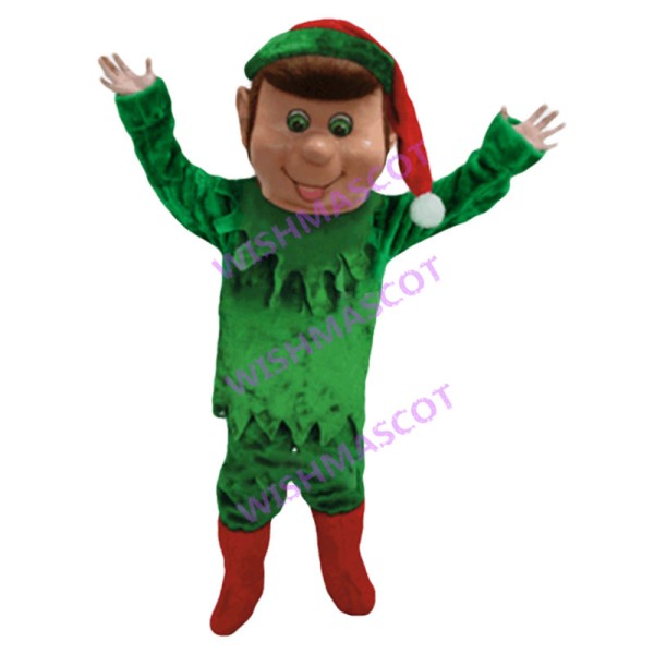 Lovely Christmas Elf Mascot Costume 