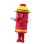 Lightweight Cartoon Red Fire Hydrant Mascot Adult Costume 