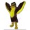Fierce Brown Falcon Bird Mascot Costume 
