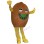 Lightweight Cartoon Kiwi Fruit Mascot Adult Costume 