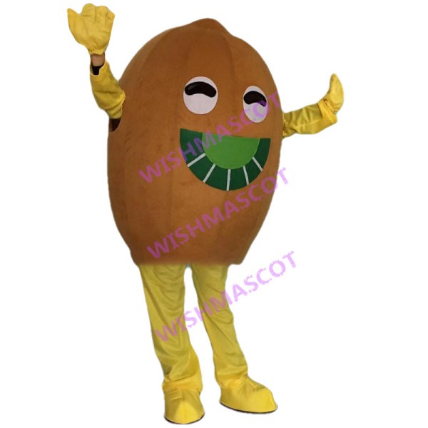 Lightweight Cartoon Kiwi Fruit Mascot Adult Costume 