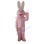 Plush Pink Bunny Mascot Costume 
