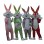 Multiple Color Bugs Bunny Mascot Costume 