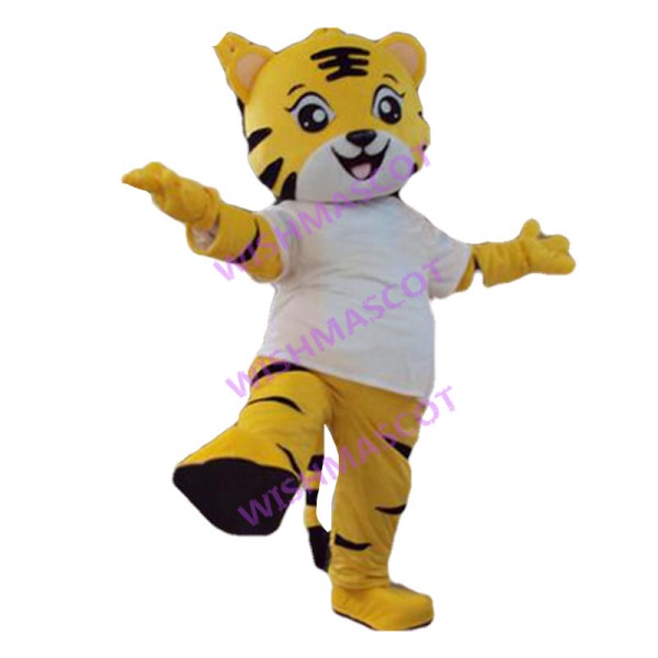 Lively Tiger Qiao Hu Mascot Costume 