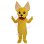 Lovely Cartoon Yellow Corgi Dog Mascot Costume 