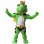 Superhero Prince Frog Mascot Costume 
