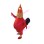 Red Rooster Mascot Adult Costume 
