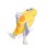 Adult Size Yellow Fish Mascot Costume 