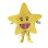 Smiling Cartoon Yellow Star Mascot Adult Costume 