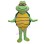 Adult Green Tortoise Mascot Costume 