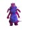 Pink & Purple Dragon Mascot Costume 