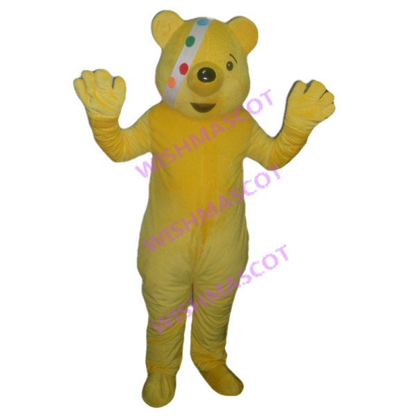 BBC Children in Need Pudsey Bear Mascot Costume 